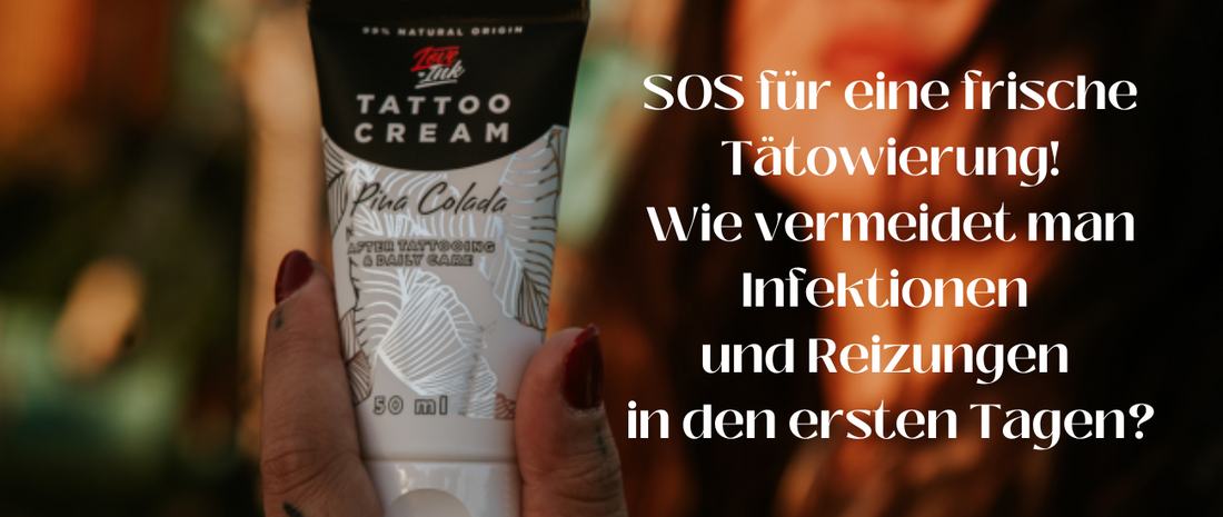 SOS for a fresh tattoo - how to avoid infection and irritation in the first few days?